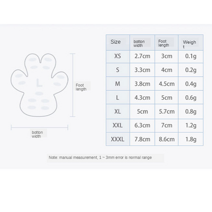 Dog Anti-Slip Paw Pads – 4-Pack